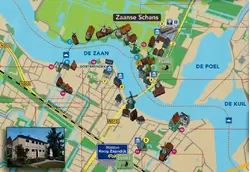 Карта Заансе-Сханс