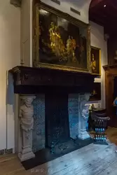 Камин в Гостиной в доме Рембрандта