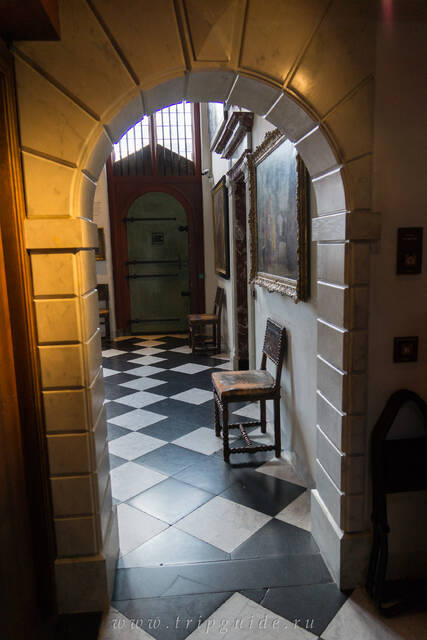 Вестибюль в доме-музее Рембрандта