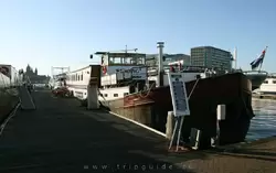 Жилые лодки в Остердоке
