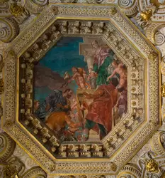 Прихожая в зал Коллегии — фреска потолка «Изобилие» Марко д Анджело дел Моро (Marco d Angelo Del Moro)