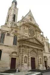 Церковь Saint-Etienne-du-Mont в Париже