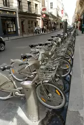Прокат велосипедов в Париже