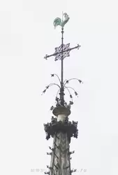 Петушок на шпиле часовни Сент-Шапель