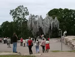 Памятник Сибелиусу в Хельсинки