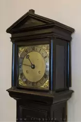 Часы Фромантеля — одни из первых маятниковых часов в Англии, начало 1660-х / Музей истории и науки в Оксфорде / The Fromanteel clock