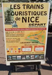 Туристический паровозик в Ницце — расписание и цены