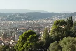 Вид на Ниццу с Замковой горы