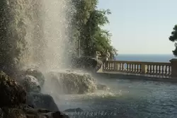 Водопад на Замковой горе