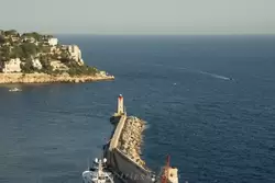 Волнолом, защищающий порт Ниццы