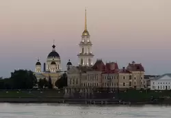 Волга и закат в Рыбинске