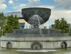 Фонтан «Казан» в парке Тысячелетия в Казани