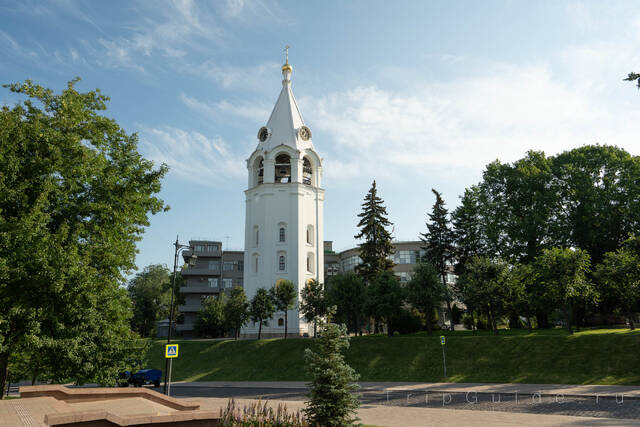 Колокольня Спасо-Преображенского собора в Нижегородском кремле
