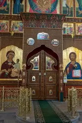 Макарьевский монастырь, царские врата в Троицком соборе