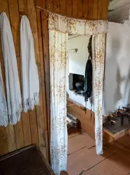 Украшения двери в доме крестьянина, Этнографический музей Козьмодемьянска