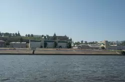 Вид на Нижний Новгород с Волги