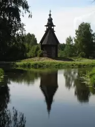 Музей деревянного зодчества, церковь Спаса из села Фоминское