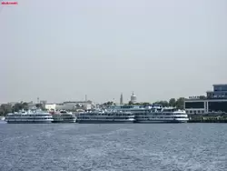 Речной порт Казани на фото