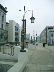 Казань, фонари на Петербургской улице
