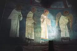 Ферапонтов монастырь, «Ангелы и диаконы шествуют, чтобы поклониться бескровной жертве Христовой»