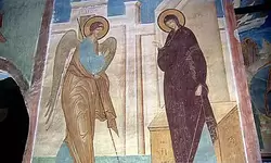 Ферапонтов монастырь, «Встреча Марии с Архангелом Гавриилом»