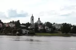 Панорама города Мышкин с Волги