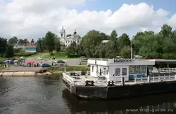 Пристань в городе Мышкин