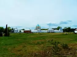 Вид на Коневский Рождество-Богородичный мужской монастырь