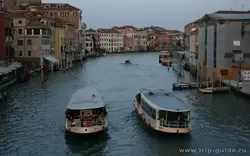 Водные автобусы в Венеции