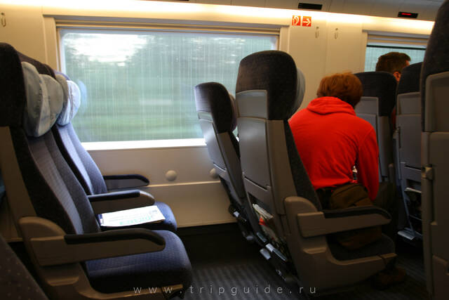 2-й класс поезда Амстердам — Франкфурт