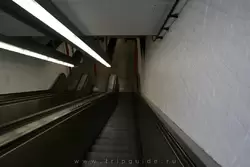 Эскалатор в метро Амстердама