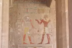 Рисунки в храме Хатшепсут