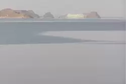 Озеро Насер — вид от Абу Симбела