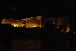 Вид на храм Исиды с воды