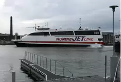 Прибытие парома Nordic Jet Line