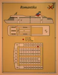 Паром Tallink Romantika, план 9 палубы