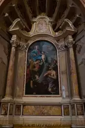 «Дева Мария со Святым Михаилом, Святым Георгием и Святым Джироламо» Микелянджело Прунати (Michelangelo Prunati)