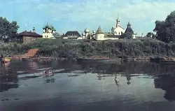 Ростовский кремль, фото с озера Неро