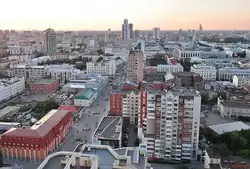 Крыши Екатеринбурга