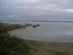 Переславль-Залесский. Лодки на Плещеевом озере