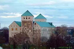 Замок Турку с борта парома