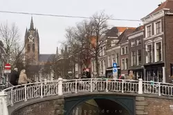 Канал Старый Делфт (Oude Delft)