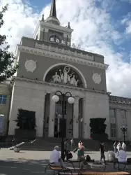 Отремонтированный вокзал