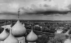 Панорама Вологды — вид с колокольни на северо-запад
